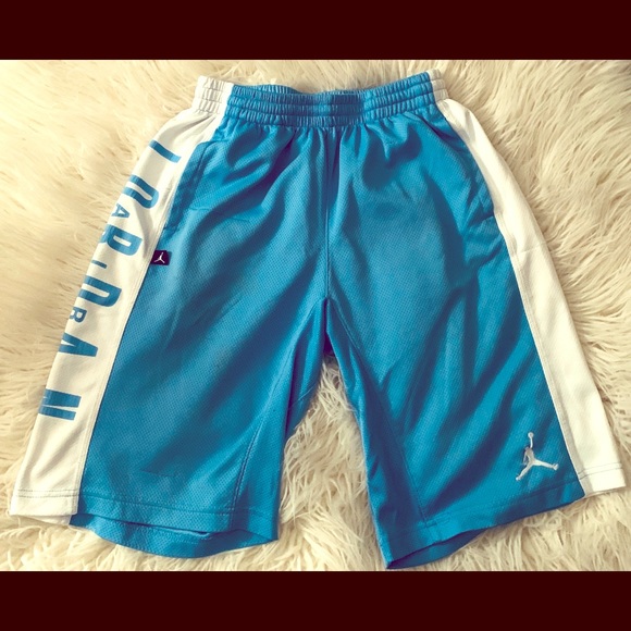 blue jordan basketball shorts